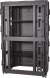 Шкаф коммутационный Lanmaster (LAN-DC-CBP4-48UX6X10) напольный 48U 600x1070мм пер.дв.перфор. 4 бок.пан. задн.дв.перфор. 1500кг черный 200кг 2259мм IP20 металл