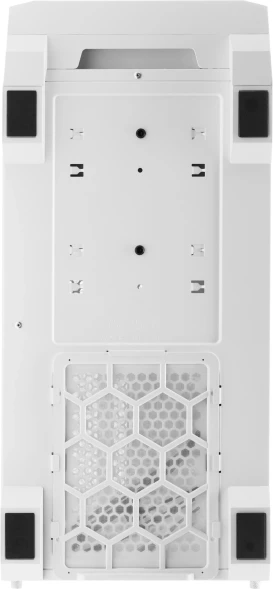 Корпус Zalman Z10 DUO белый без БП ATX 9x120mm 5x140mm audio bott PSU