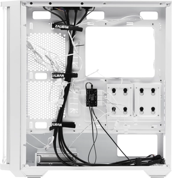 Корпус Zalman Z10 DUO белый без БП ATX 9x120mm 5x140mm audio bott PSU
