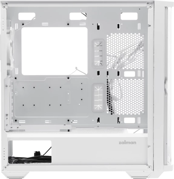 Корпус Zalman Z10 DUO белый без БП ATX 9x120mm 5x140mm audio bott PSU