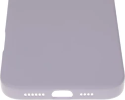 Чехол (клип-кейс) BoraSCO для Apple iPhone 16 Plus Microfiber Case лавандовый (73686)