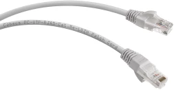 Патч-корд Cabeus PC-UTP-RJ45-CAT.5E-0.15M-LSZH U/UTP RJ-45 вил.-вилка RJ-45 кат.5E 0.15м серый LSZH