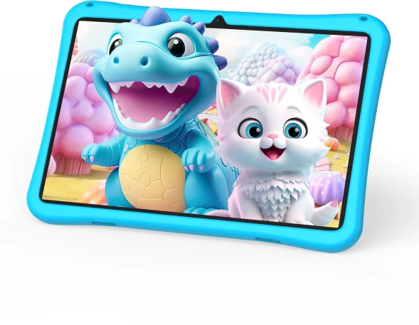 Планшет Teclast P30T Kids A523 (1.8) 8C RAM4Gb ROM64Gb 10.1&amp;quot; IPS 1280x800 Android 14 синий 5Mpix 2Mpix BT WiFi microSD 256Gb 6000mAh 10hr