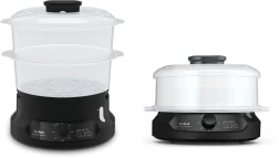 Пароварка Tefal VC139810 2ярус. 800Вт черный