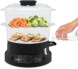 Пароварка Tefal VC139810 2ярус. 800Вт черный