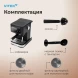Кофеварка рожковая Vitek VT-CME1500 1100Вт черный