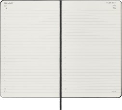 Ежедневник Moleskine CLASSIC Large 130х210мм 400стр. черный