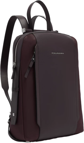 Рюкзак женский Piquadro Lyra CA4576W92T/BO2 бордовый нейлон/натур.кожа