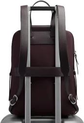 Рюкзак женский Piquadro Lyra CA4576W92T/BO2 бордовый нейлон/натур.кожа