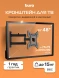Кронштейн для телевизора Buro FL3S черный 20&amp;quot;-48&amp;quot; макс.15кг настенный поворотно-выдвижной и наклонный