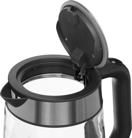 Чайник электрический Candy CK-303 1.8л. 2200Вт графит корпус: стекло/пластик (FM04X0D00RU)