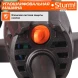 Углошлифовальная машина Sturm! AG9012TJ 1000Вт 10000об/мин рез.шпин.:M14 d=125мм