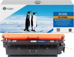 Картридж лазерный G&amp;amp;G GG-CF360X черный (12500стр.) для HP CLJ M553N/M553DN/M553X/M577C/M577Z/M577F/M577DN