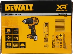Дрель-шуруповерт DeWalt DCD708N-XJ Без АКБ и ЗУ аккум. патрон:быстрозажимной (DCD708N-XJ)