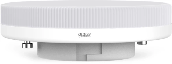 Лампа светодиодная Gauss Elementary 13Вт цок.:GX53 таблетка 220B св.свеч.бел.нейт. Tablet (упак.:10шт) (83823)