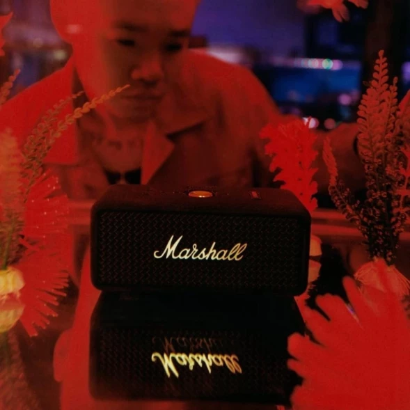 Колонка порт. Marshall Emberton III синий 20W 2.0 BT 100м