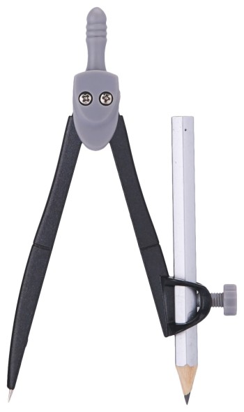 Циркуль Deli EG20804 металл в компл.:карандаш