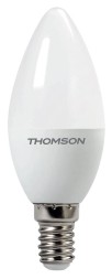 Лампа светодиодная Thomson Candle TH-B2014 6Вт цок.:E14 свеча 220B 4000K св.свеч.бел.нейт. C (упак.:1шт)