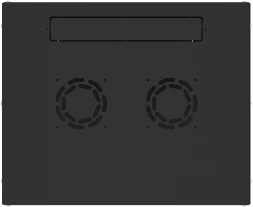 Шкаф коммутационный NTSS Lime (NTSS-WL6U5535GS-BL) настенный 6U 550x350мм пер.дв.стекл несъемн.бок.пан. 30кг черный 270мм 8.4кг 110град. 370мм IP20 сталь