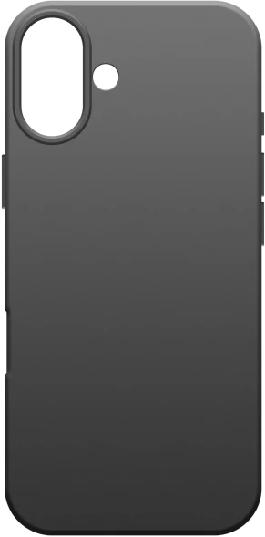 Чехол (клип-кейс) BoraSCO для Apple iPhone 16 Plus Microfiber Case черный (73687)