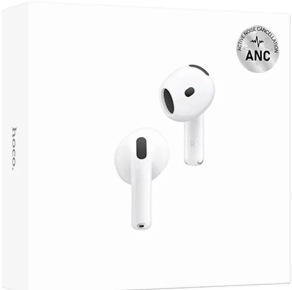 Гарнитура вкладыши Hoco EW85 белый беспроводные bluetooth в ушной раковине (50328)