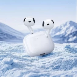 Гарнитура вкладыши Hoco EW85 белый беспроводные bluetooth в ушной раковине (50328)