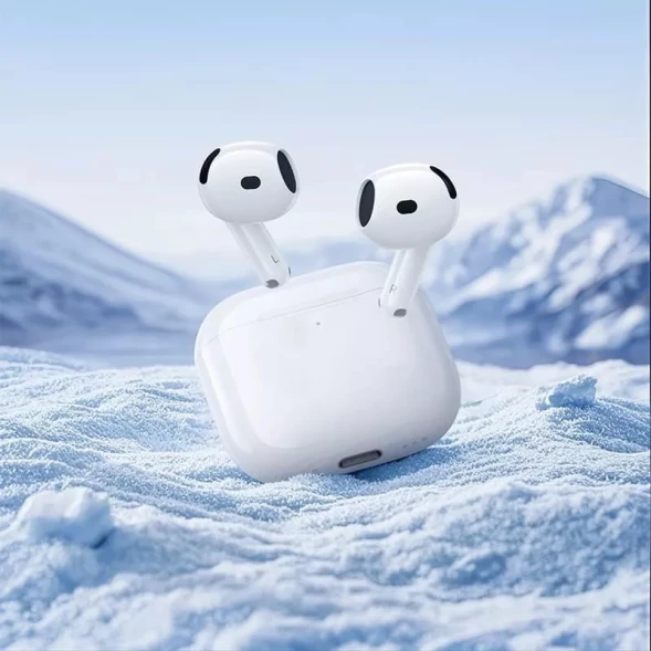 Гарнитура вкладыши Hoco EW85 белый беспроводные bluetooth в ушной раковине (50328)