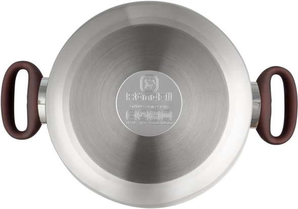 Кастрюля Rondell Tierno RDS-1592 2.8л. d=20см (с крышкой) стальной
