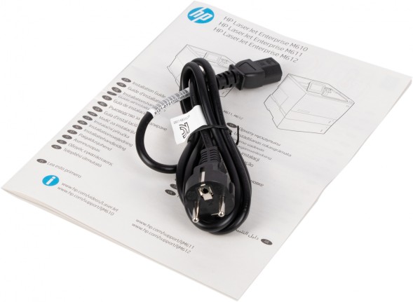 Принтер лазерный HP LaserJet Enterprise M611dn (7PS84A) A4 Duplex Net белый