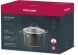 Кастрюля Rondell Stern RDS-010 3.9л. d=20см (с крышкой) т.серый