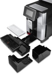 Кофемашина Delonghi Primadonna Soul ECAM610.75.MB 1450Вт черный/серебристый