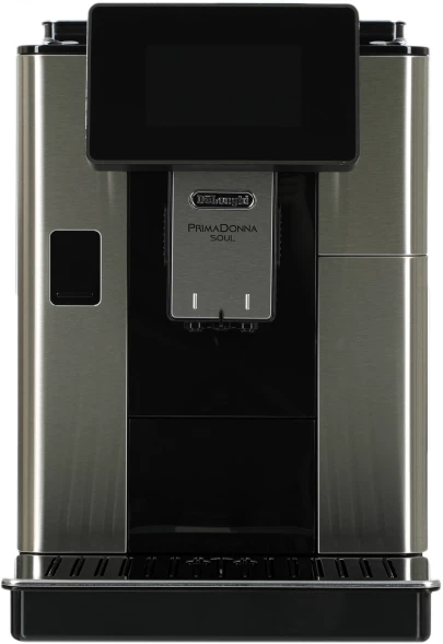 Кофемашина Delonghi Primadonna Soul ECAM610.75.MB 1450Вт черный/серебристый