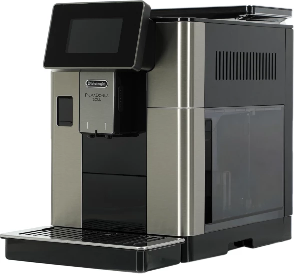 Кофемашина Delonghi Primadonna Soul ECAM610.75.MB 1450Вт черный/серебристый