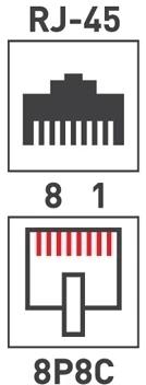 Коннектор Rexant (05-1031-4) кат.6 RJ45 прозрачный