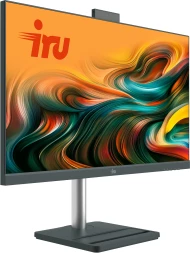 Моноблок IRU Tactio 24ID 24.5&amp;quot; Full HD i3 1215U (1.2) 8Gb SSD256Gb UHDG CR Windows 11 Pro 64 GbitEth WiFi BT 90W Cam черный 1920x1080