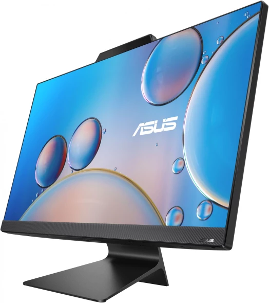 Моноблок Asus F3702WFA-BPE0090 27&amp;quot; Full HD Ryzen 3 7320U (2.4) 8Gb SSD512Gb RGr CR без ОС GbitEth WiFi BT 90W клавиатура мышь Cam черный 1920x1080