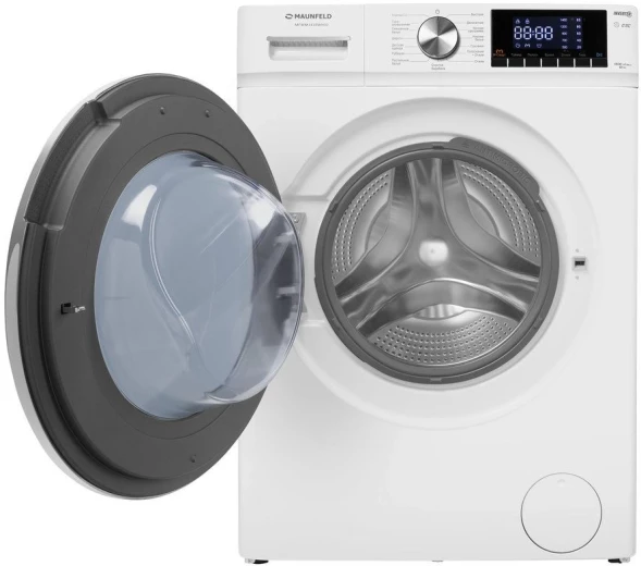 Стиральная машина Maunfeld MFWM1410WH02 класс: A+++ загр.фронтальная макс.:10кг белый инвертер