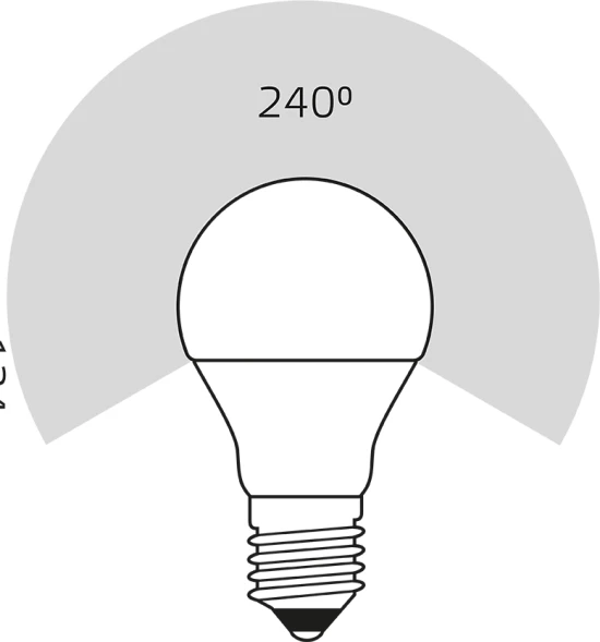 Лампа светодиодная Gauss Elementary A60 20Вт цок.:E27 груша 220B 3000K св.свеч.бел.теп. A60 (упак.:1шт) (23219)