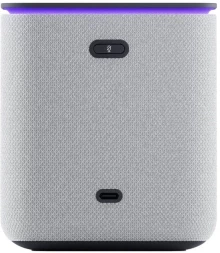 Умная колонка Yandex Станция Миди YNDX-00054GRY Алиса серый 24W 1.0 BT/Wi-Fi 10м