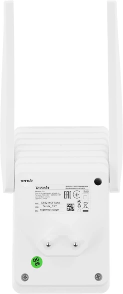 Повторитель беспроводного сигнала Tenda A33 AX3000 10/100/1000BASE-TX белый