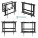 Кронштейн для телевизора Onkron PRO7M черный 40&amp;quot;-70&amp;quot; макс.45кг настенный наклонно-выдвижной