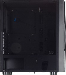 Корпус Formula F-3401 (V1) черный без БП ATX 3x120mm 2xUSB2.0 1xUSB3.0 audio bott PSU