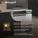 Посудомоечная машина Weissgauff DW 4539 Inverter Touch AutoOpen Inox серебристый (узкая) инвертор
