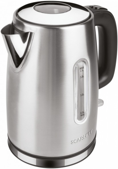 Чайник электрический Scarlett SC-EK21S68 1.7л. 2200Вт серебристый корпус: металл
