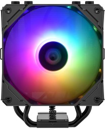Устройство охлаждения(кулер) ID-Cooling SE-224-XTS ARGB Soc-AM5/AM4/1151/1200/1700 черный 4-pin 29dB Al+Cu 220W 650gr Ret