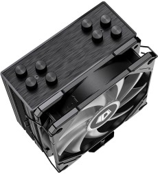Устройство охлаждения(кулер) ID-Cooling SE-224-XTS ARGB Soc-AM5/AM4/1151/1200/1700 черный 4-pin 29dB Al+Cu 220W 650gr Ret