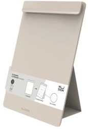 Папка-планшет Deli Nusign ENS503 GREY A4 пенополипропилен серый на подставке