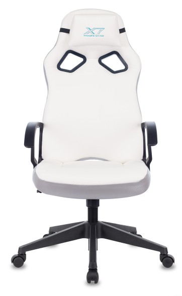 Кресло игровое A4Tech X7 GG-1000W белый эко.кожа крестов. пластик черный