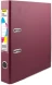 Папка-регистратор Silwerhof A4 50мм ПВХ/бумага бордовый мет.окант. сборная (упак.:2шт)