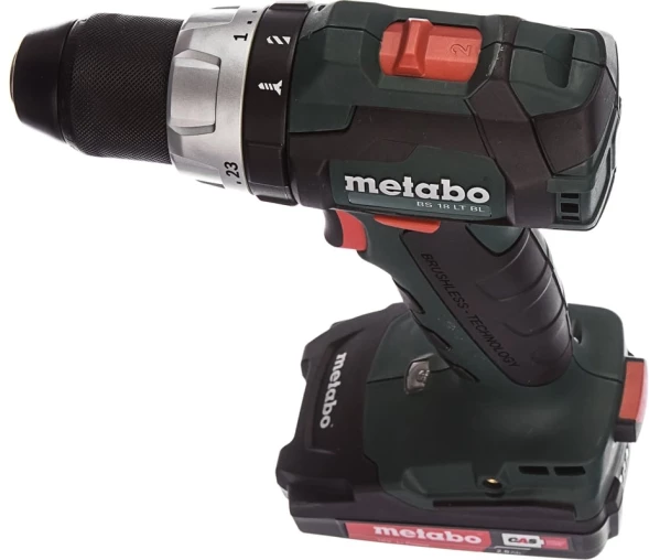 Дрель-шуруповерт Metabo BS 18 LT BL аккум. патрон:быстрозажимной (кейс в комплекте) (602325500)